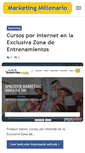 Mobile Screenshot of marketingmillonario.com